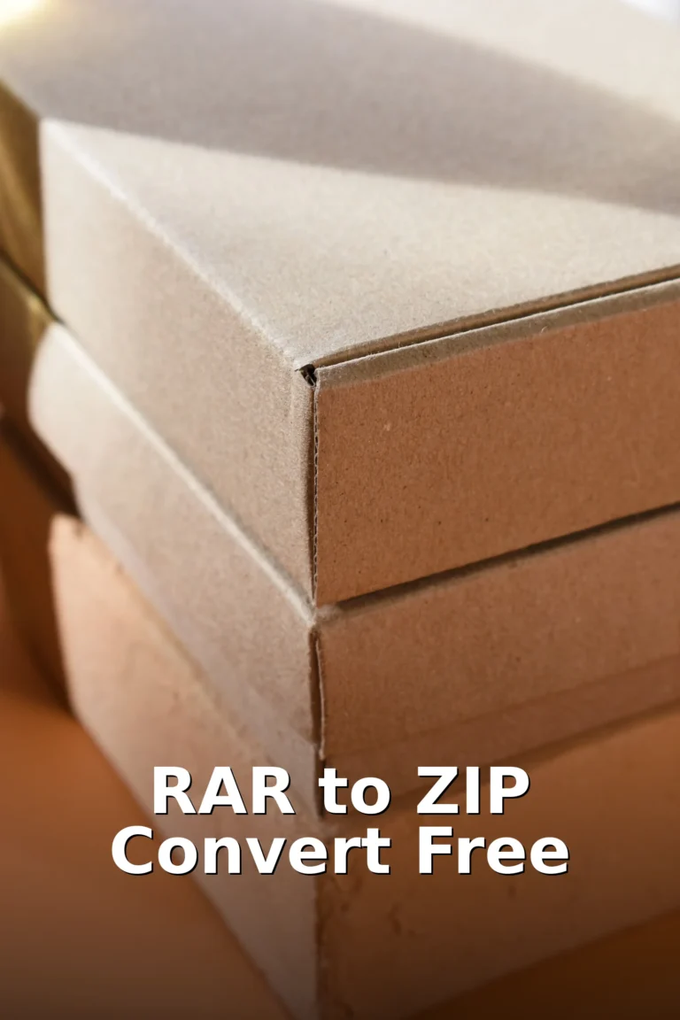 RAR to ZIP Converter and Archive Tools (Free)